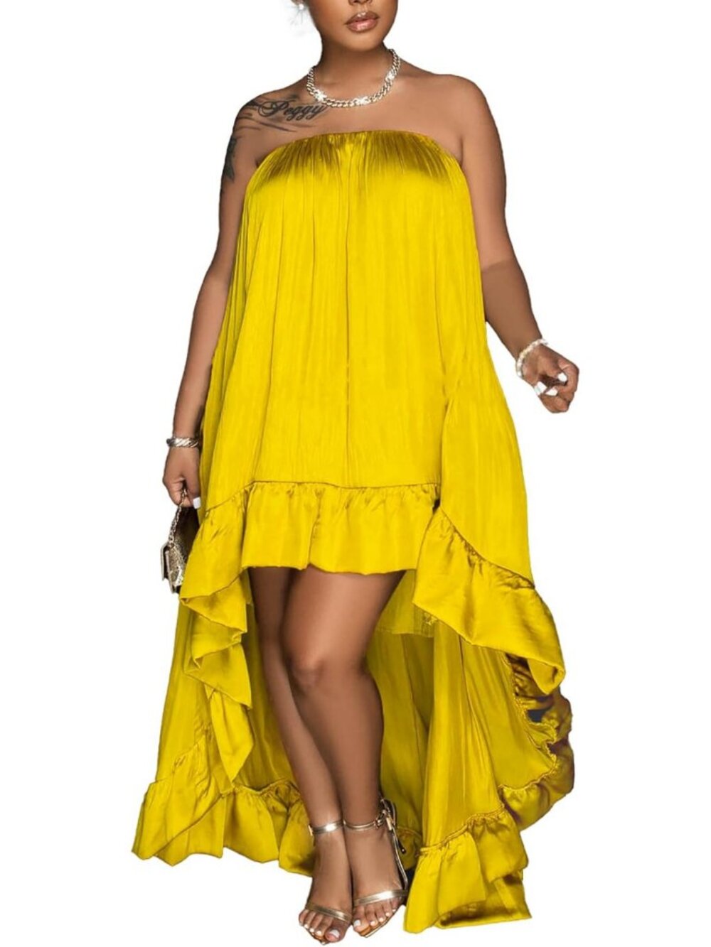 Plus Size Floral Maxi Dress for Women - Halter Neck Casual Summer Beach Dress